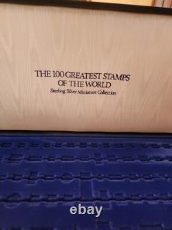 Collector Case for Franklin Mint 100 Greatest Stamps of the World Collection NOS