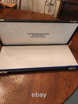 Collector Case for Franklin Mint 100 Greatest Stamps of the World Collection NOS