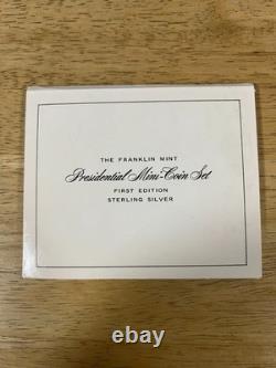 Complete (36) Piece Franklin Mint Sterling Silver Presidential Mini Coin Set