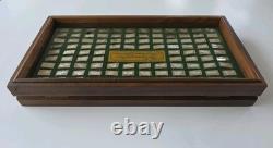 Complete Franklin Mint Set of 100 Centennial Car Mini-Ingot Silver Collection