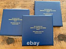 Complete Set of (3)1969 Franklin Mint Sterling Silver Antique Car Coins