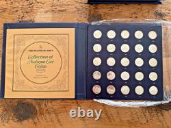 Complete Set of (3)1969 Franklin Mint Sterling Silver Antique Car Coins