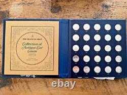 Complete Set of (3)1969 Franklin Mint Sterling Silver Antique Car Coins