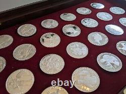 Cook Islands Coins of the Great Explorers 25 Sterling $50 Coins Complete