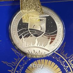 Dawn of the New Millennium Eyewitness 3 Medal Set Sterling Silver