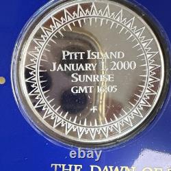 Dawn of the New Millennium Eyewitness 3 Medal Set Sterling Silver