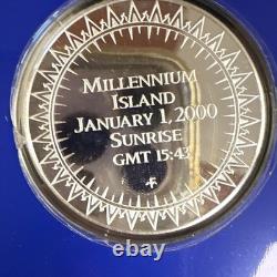 Dawn of the New Millennium Eyewitness 3 Medal Set Sterling Silver