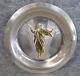 Easter 24kt Gold/sterling Silver The Resurrection Plate Franklin Mint Lqqk