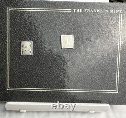 FRANKLIN MINT 100 GREATESTS STAMPS OF THE WORLD MINIATURE SILVER Qty 16 RARE