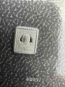 FRANKLIN MINT 100 GREATESTS STAMPS OF THE WORLD MINIATURE SILVER Qty 16 RARE