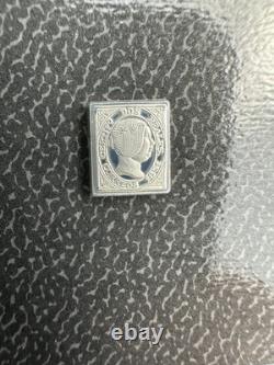 FRANKLIN MINT 100 GREATESTS STAMPS OF THE WORLD MINIATURE SILVER Qty 16 RARE