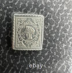 FRANKLIN MINT 100 GREATESTS STAMPS OF THE WORLD MINIATURE SILVER Qty 16 RARE FRANKLIN MINT 100 GREATESTS STAMPS OF THE WORLD MINIATURE SILVER Qty 16 RARE