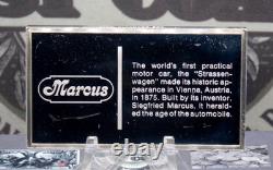 FRANKLIN MINT 1000 Grain. 925 Silver 1875 MARCUS Car Art Bar ECC&C, Inc