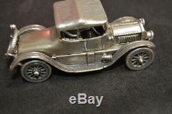 FRANKLIN MINT 1912 HISPANO SUIZA Sterling Silver Miniature Car 209 grams