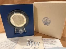 FRANKLIN MINT- 1973 Presidential Inaugural Medal. 925 Silver- Proof Nixon -Agnew