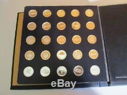 FRANKLIN MINT 25 Sterling Silver Coins Antique Car Collection Series 3 -1968