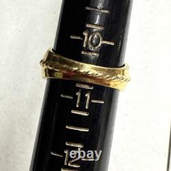 FRANKLIN MINT 925 Sterling/10K Gold Eagle Diamond Red Jasper Ring Sz 10.5
