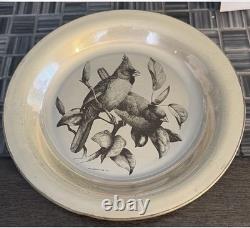 FRANKLIN MINT Audubon STERLING SILVER BIRD PLATES Set Of 4. EST. 25 oz Or 1.5 Lb