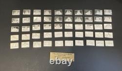 FRANKLIN MINT Great Sailing Ships 50 Mini SS Ingots, 151g of 925, FREE SHIPPING