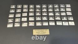 FRANKLIN MINT Great Sailing Ships 50 Mini SS Ingots, 151g of 925, FREE SHIPPING
