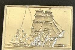 FRANKLIN MINT Great Sailing Ships 50 Mini SS Ingots, 151g of 925, FREE SHIPPING