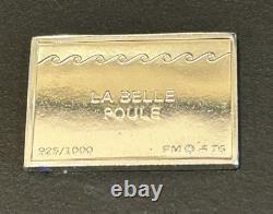 FRANKLIN MINT Great Sailing Ships 50 Mini SS Ingots, 151g of 925, FREE SHIPPING