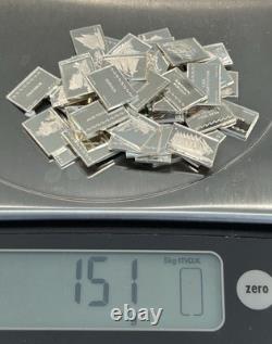 FRANKLIN MINT Great Sailing Ships 50 Mini SS Ingots, 151g of 925, FREE SHIPPING