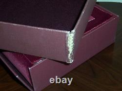 FRANKLIN MINT Library NEW AMERICAN BIBLE with SILVER COVERS -Queen Mary Psalter