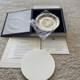 Franklin Mint Nixon Official 1973 Presidential Inaugural Plate Sterling Silver