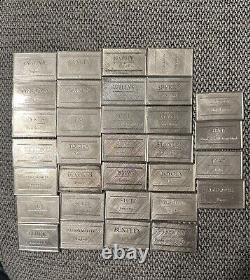 FRANKLIN MINT STERLING SILVER 925 ART BARS CAR EMBLEMS Choose Any (1)