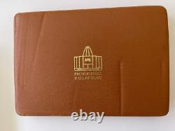 FRANKLIN MINT Silver Medal Set Football Immortals Hall of Fame 50 pc Complete