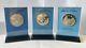 Franklin Mint Sterling Silver Skylab Eyewitness Medal Lot Of 3 Limited Edition