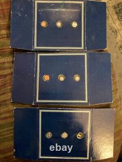 FRANKLIN MINT US COINS MINIATURE HALF DOLLARS IN STERLING SILVER, 27 total