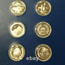 Fifty-State Proof Bicentennial Medal Collection 50.925 Sterling Silver Medals