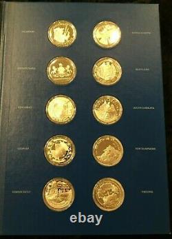 Fifty-State Proof Bicentennial Medal Collection 50.925 Sterling Silver Medals