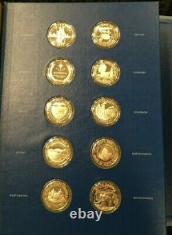 Fifty-State Proof Bicentennial Medal Collection 50.925 Sterling Silver Medals