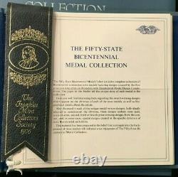 Fifty-State Proof Bicentennial Medal Collection 50.925 Sterling Silver Medals