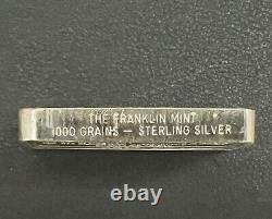 First Proof Collection Franklin Mint 50 Bars Sterling Ship Ingots withOriginal Box