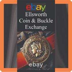 Ford 75th Anniversary Sterling Silver Ingot Belt Buckle withCoA by Franklin Mint