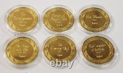 Frank Mint The Masterpieces of Raphael 24kt on Sterling Silver 43pcs