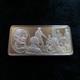 Franklin Mint 1 Oz Bicentennial Sterling Silver Ingot 100 Greatest Americans
