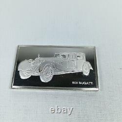 Franklin Mint (1 of 15), Sterling Silver Centennial Classical cars, Bullion, Ag
