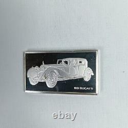 Franklin Mint (1 of 15), Sterling Silver Centennial Classical cars, Bullion, Ag