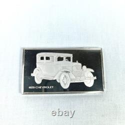 Franklin Mint (1 of 15), Sterling Silver Centennial Classical cars, Bullion, Ag