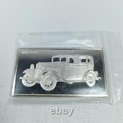 Franklin Mint (1 of 15), Sterling Silver Centennial Classical cars, Bullion, Ag