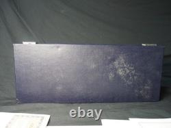 Franklin Mint 100 Greatest Stamps Sterling Silver Set with COA Cards READ Incompl