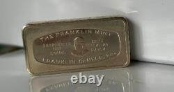 Franklin Mint 1000 Grain Sterling Silver Bar