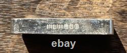 Franklin Mint 1000 Grain Sterling Silver Bar The First National Bank, MA 1971