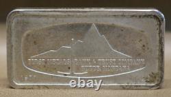 Franklin Mint 1000 grains. 925 sterling silver bar 1971 First Metals bank trust