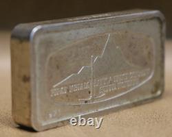 Franklin Mint 1000 grains. 925 sterling silver bar 1971 First Metals bank trust
